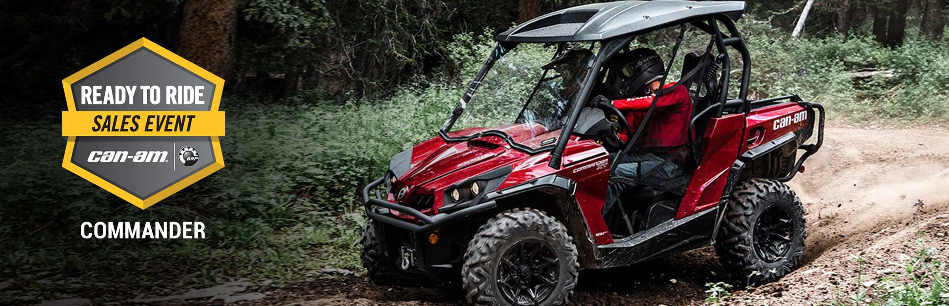 Can-Am: Ready to Ride Sales Event - COMMANDER